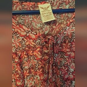 Jaded Glory Floral Top